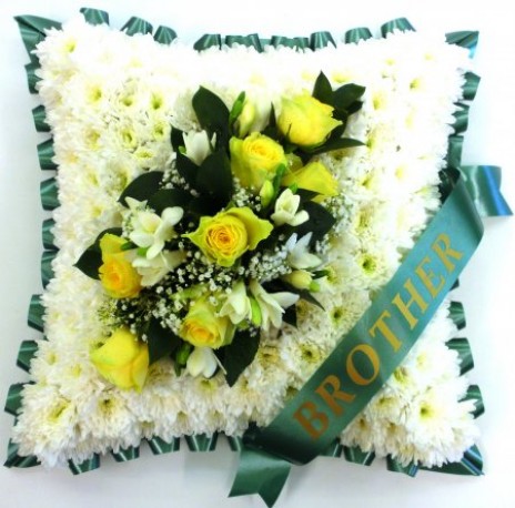 Funeral Cushion Green